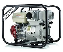 Бензиновая мотопомпа для грязной воды Koshin KTH-100S